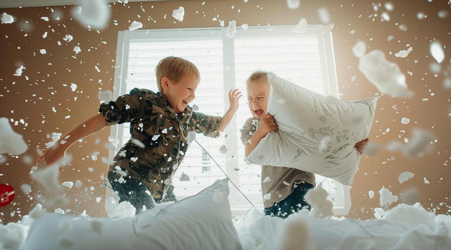 Bewegungsspiele für Kinder zu Hause